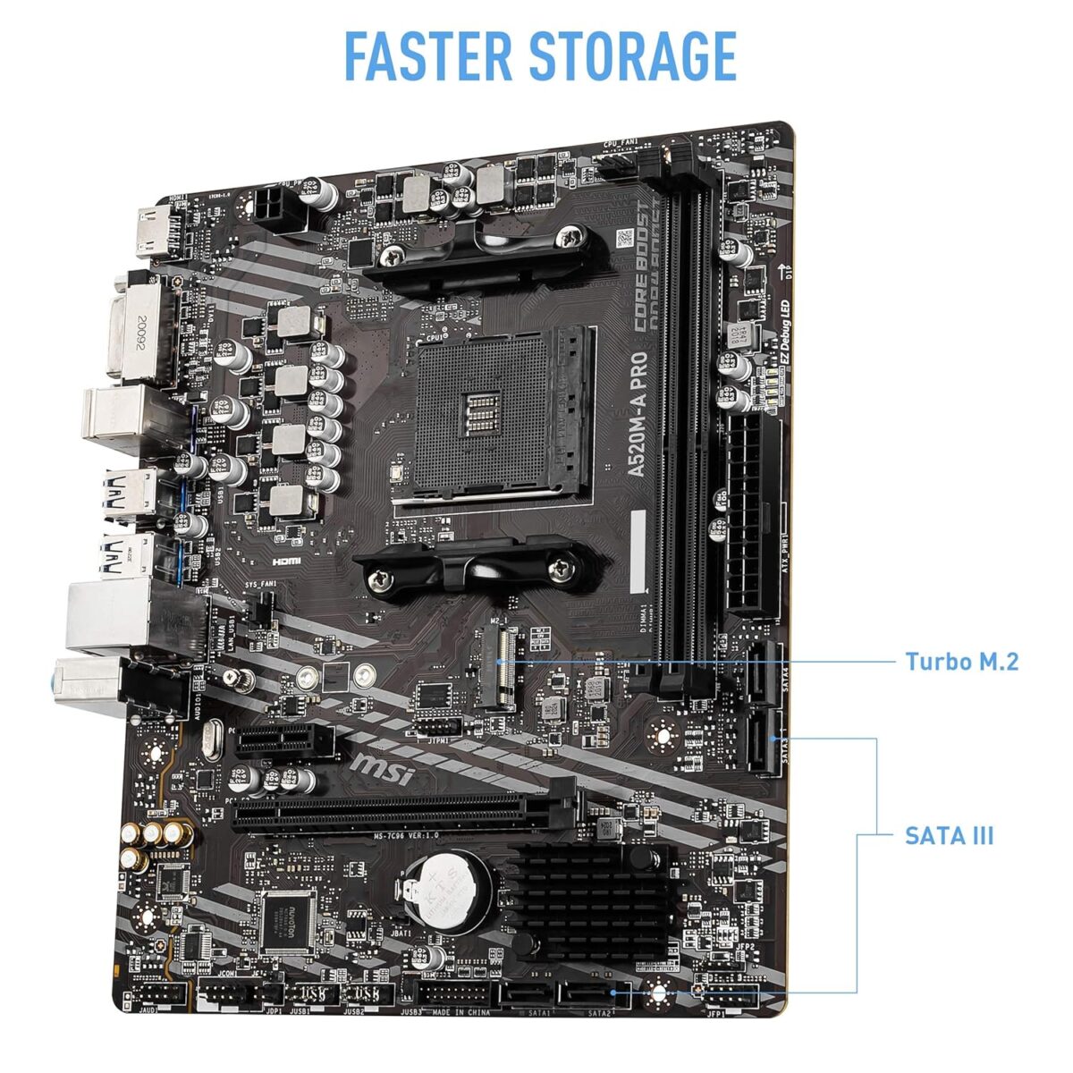 MOTHERBOARD A520M-A PRO - MSI